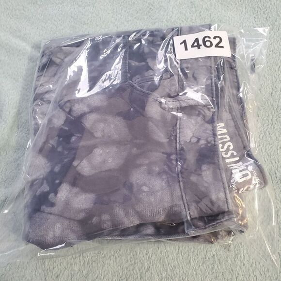 Mossimo Supply Co Jeans Womens 11 Fit 6 Gray Skinny Straight Tie Dye Denim - Picture 7 of 7